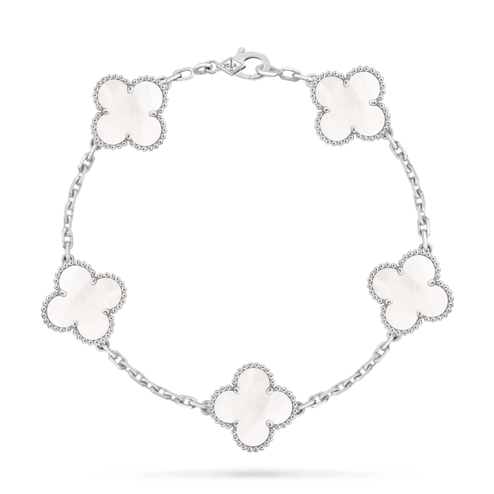 Van Cleef Vintage Alhambra 5 motifs Nacre