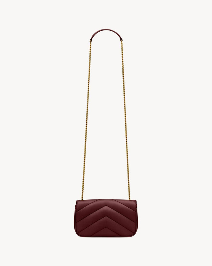 LOULOU MINI EN CUIR D'AGNEAU