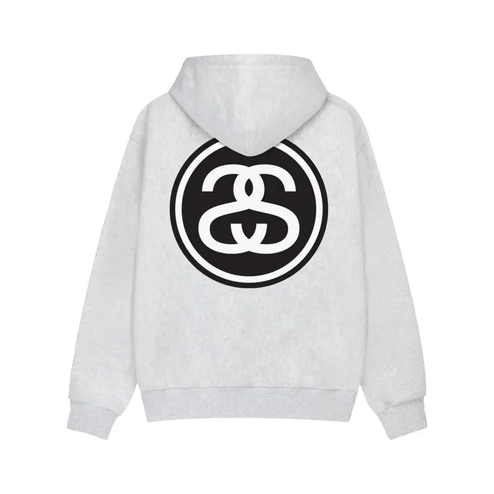 Stussy SS-Link Zip Hoodie Ash Heather