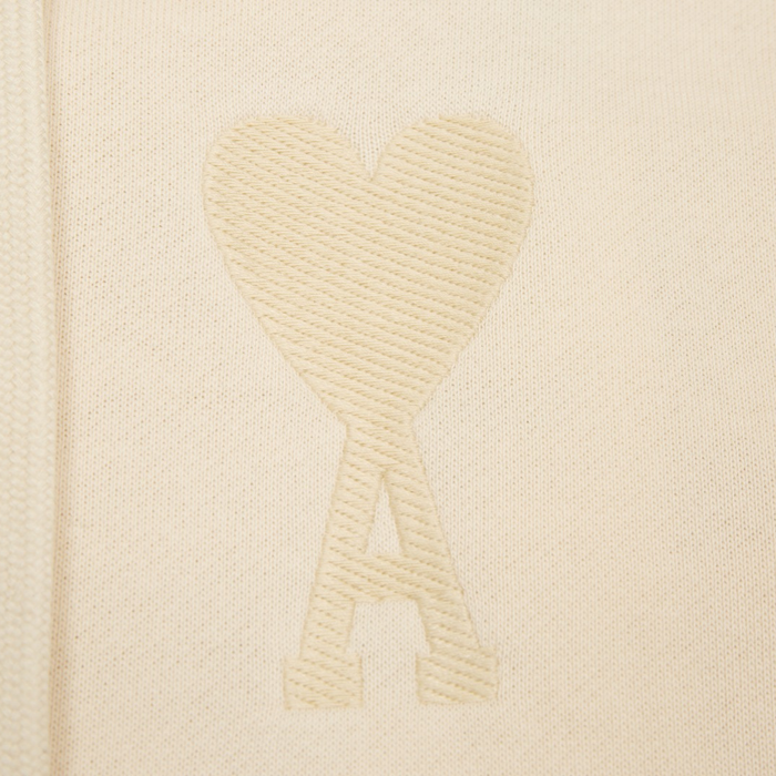 Veste Ami Paris Beige Cœur Beige