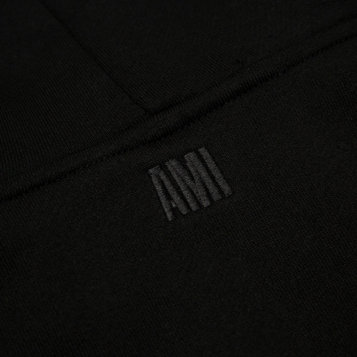 Veste Ami Paris Noir Cœur Rouge