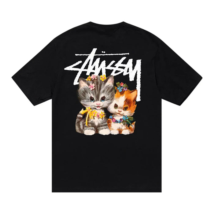 Stussy Kittens Tee Black