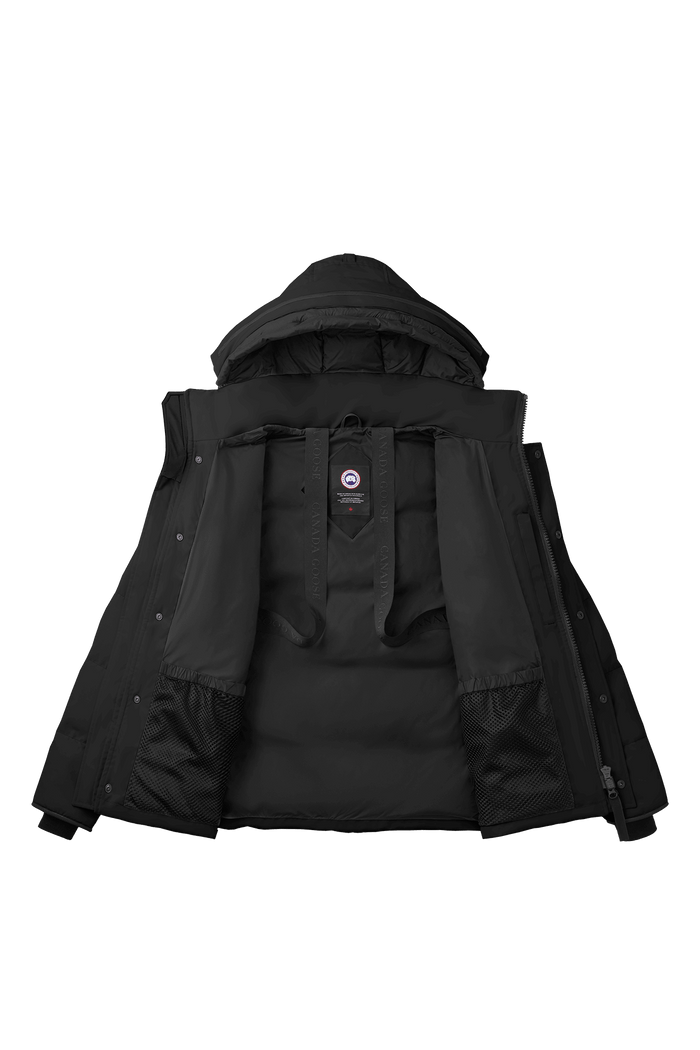 Parka Canada Goose Noir Wyndham Classic Label