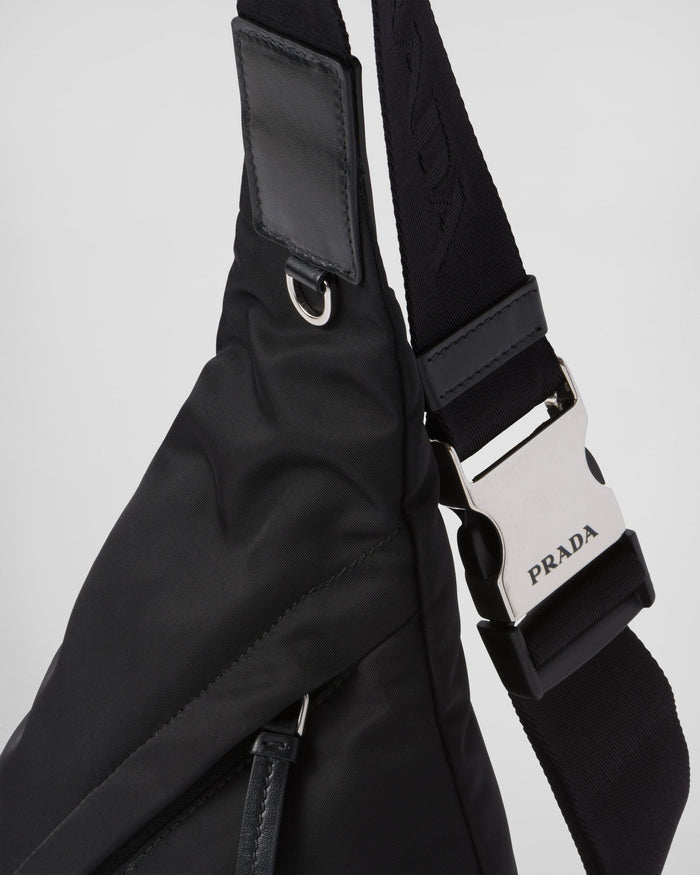 Sac à dos en Re-Nylon et cuir