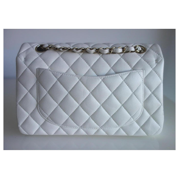 Sac Chanel Classique 11.12 blanc Cuir Blanc cassé