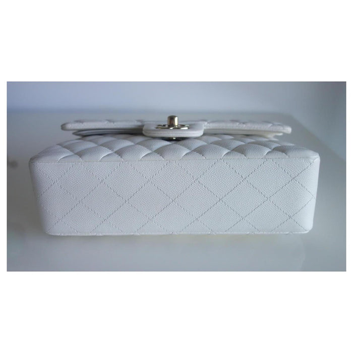 Sac Chanel Classique 11.12 blanc Cuir Blanc cassé
