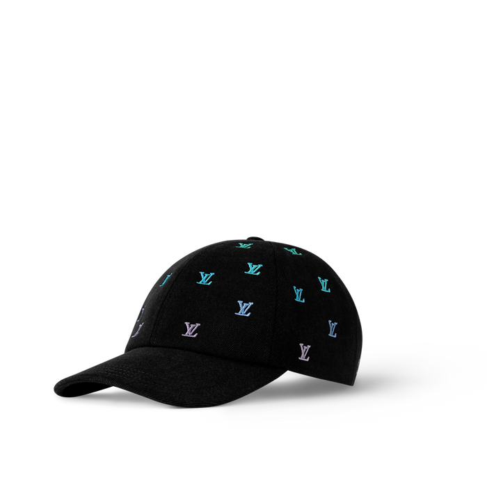 Casquette LV Blason Shading Denim