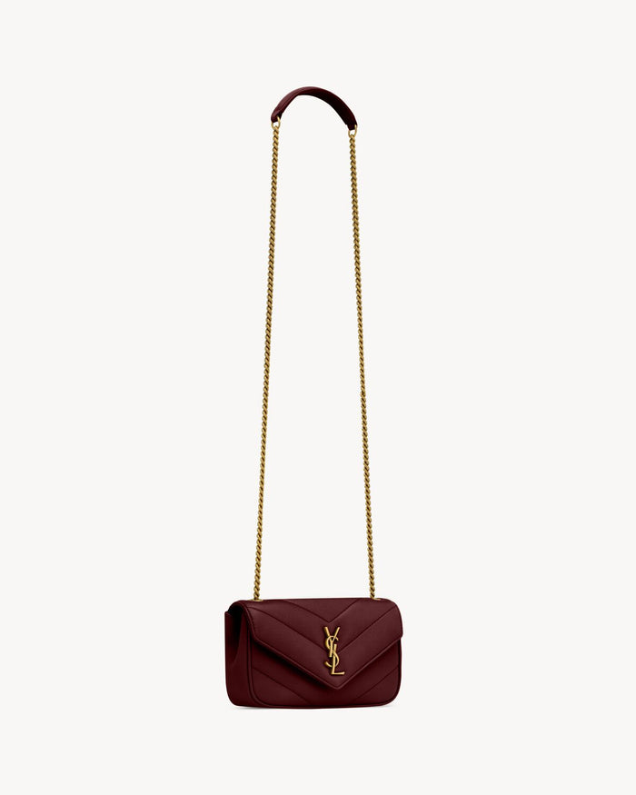 LOULOU MINI EN CUIR D'AGNEAU