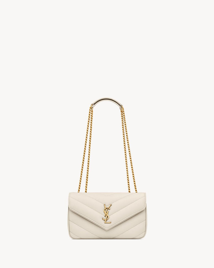 LOULOU SMALL EN CUIR MATELASSÉ