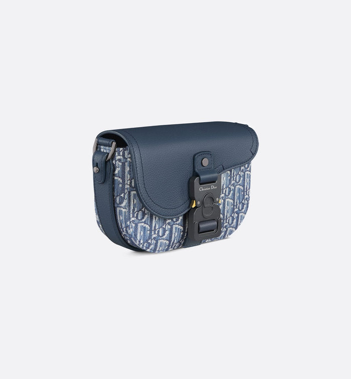 Mini sac Messenger Ă rabat Saddle Toile