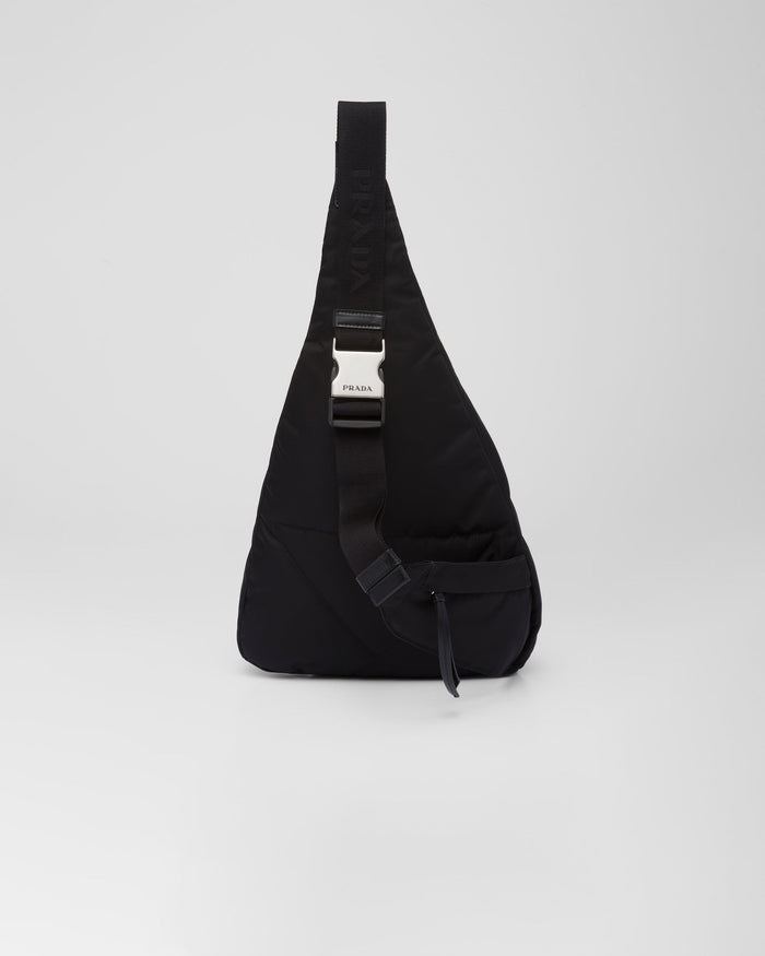 Sac à dos en Re-Nylon et cuir