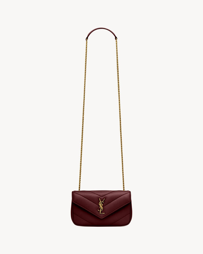 LOULOU MINI EN CUIR D'AGNEAU