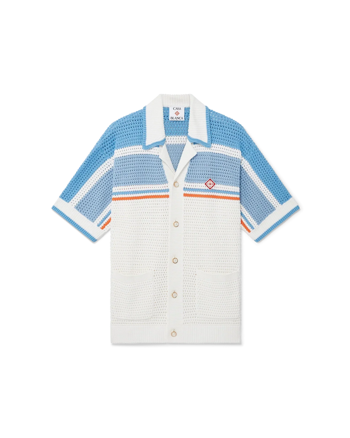 Cotton Tennis Crochet Shirt