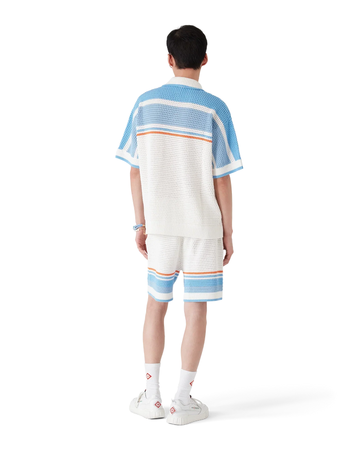 Cotton Tennis Crochet Shirt
