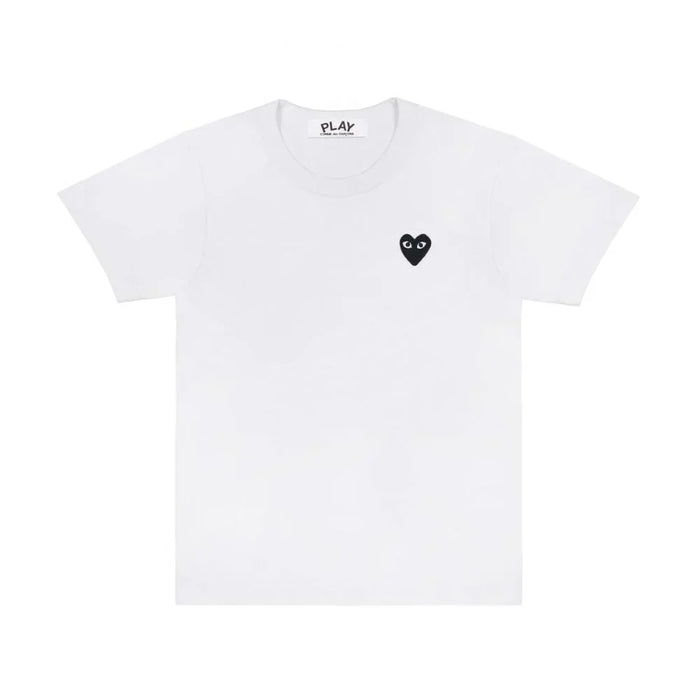 Comme des Garçons Play T-Shirt Black Heart Emblem White