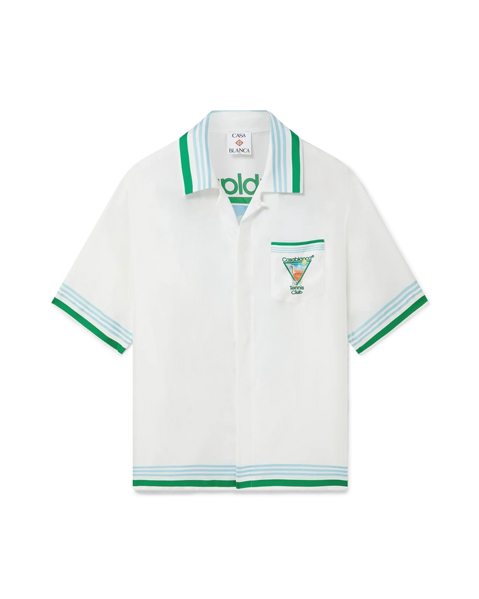 Metaphysical Tennis Icon Silk Shirt