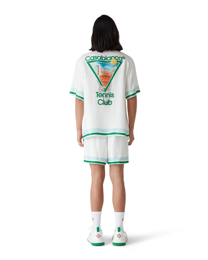 Metaphysical Tennis Icon Silk Shirt