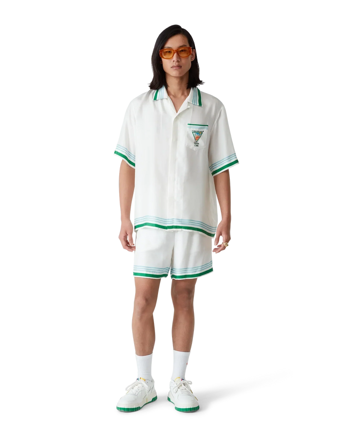 Metaphysical Tennis Icon Silk Shirt