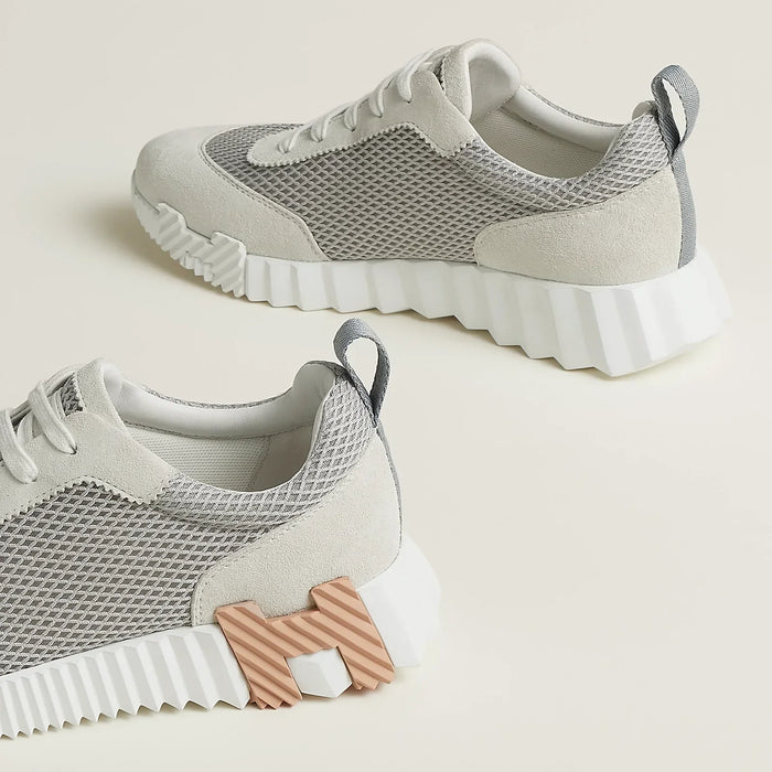 Hermès Bouncing gris Lulea / Blanc