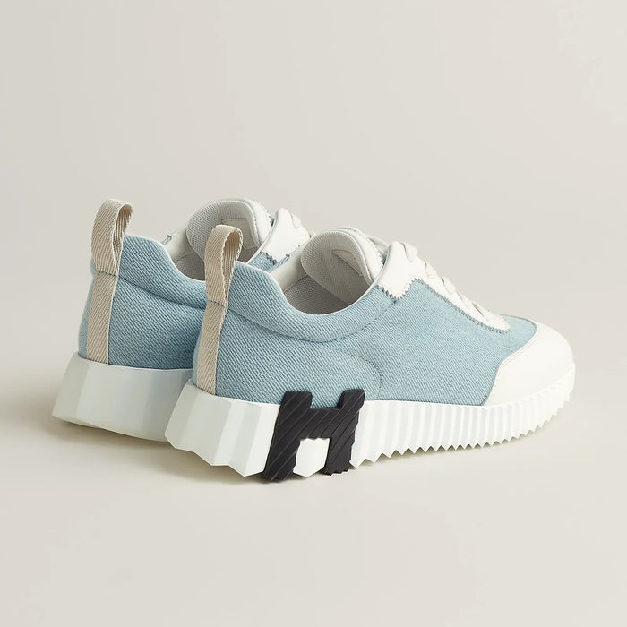 Hermès Bouncing Bleu Clair/Blanc