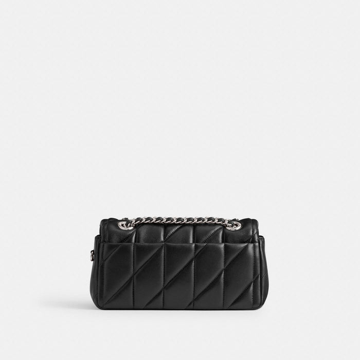 Coach Sac épaule Tabby 20 Pillow - Noir Argenté