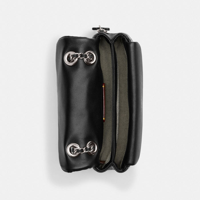 Coach Sac épaule Tabby 20 Pillow - Noir Argenté