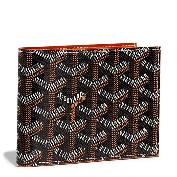 Goyard Victoire Black/Tan Wallet