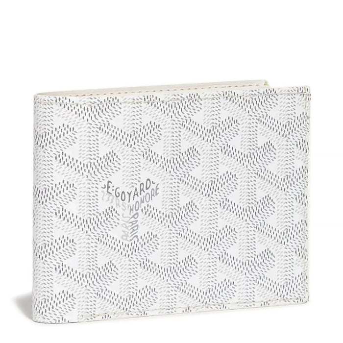 Goyard Victoire White Wallet