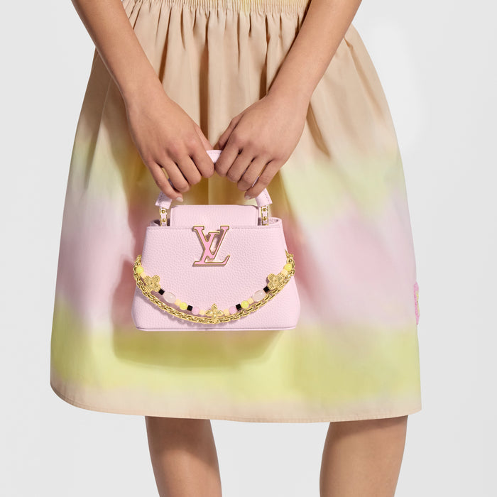 Sac Capucines Mini Rose