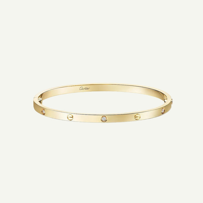 Cartier - Bracelet Love, 4 diamants Or Jaune