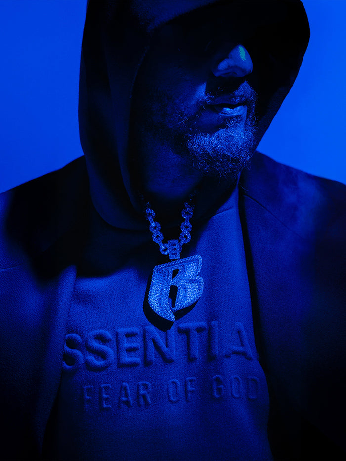Embossed Classic Fleece Hoodie