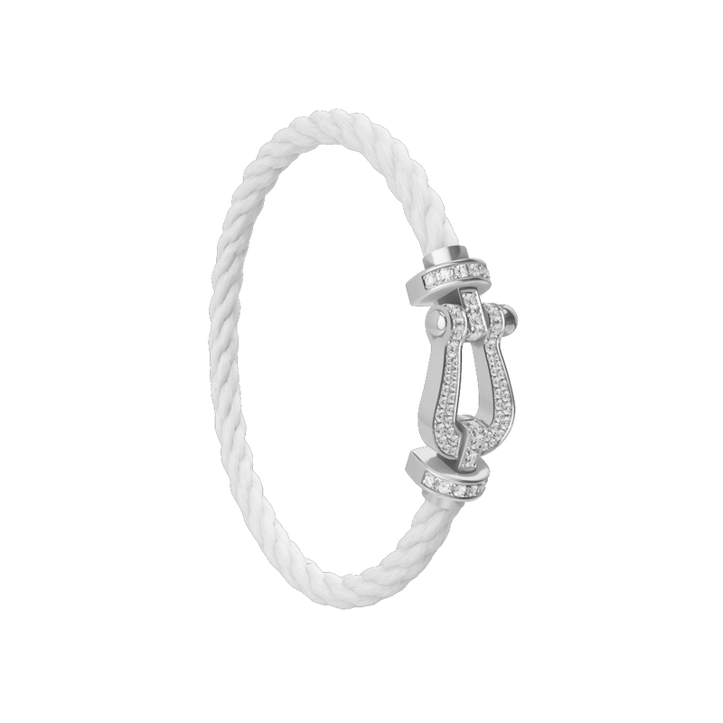 Fred - Bracelet Force 10 or blanc
