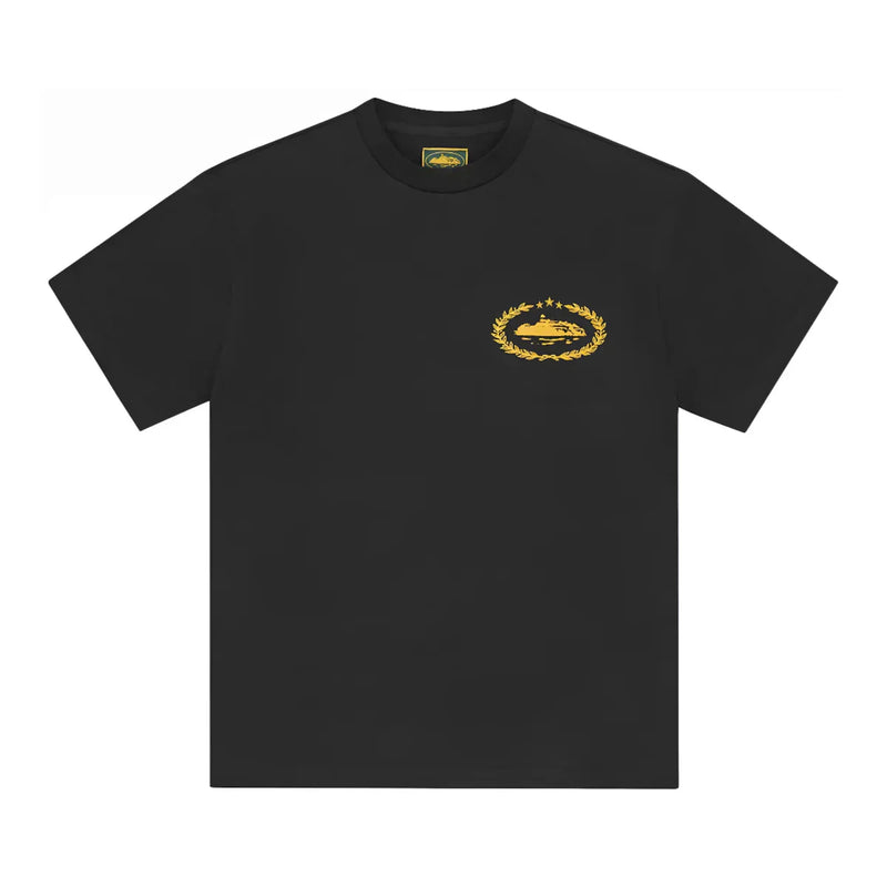 Corteiz Royale Heavyweight Tee Black/Yellow