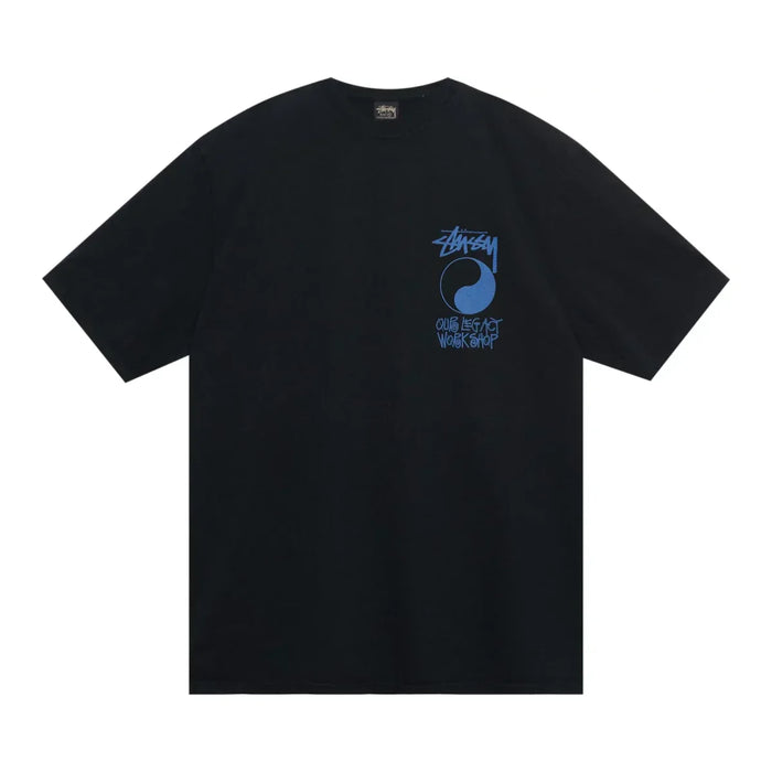 Stussy x Our Legacy Frame Pigment Dyed Tee Black