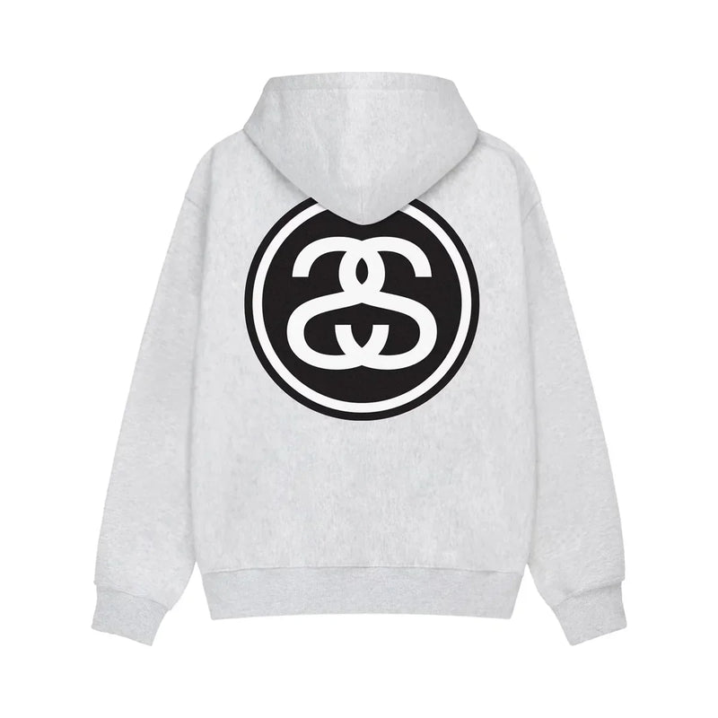 Stussy SS-Link Hoodie Ash Heather