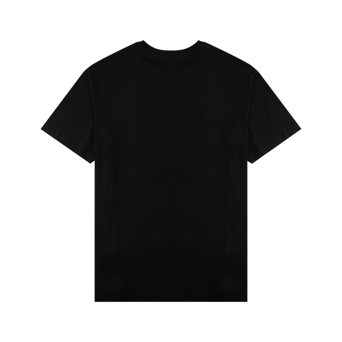 T-shirt Ami Paris Noir Coeur Noir