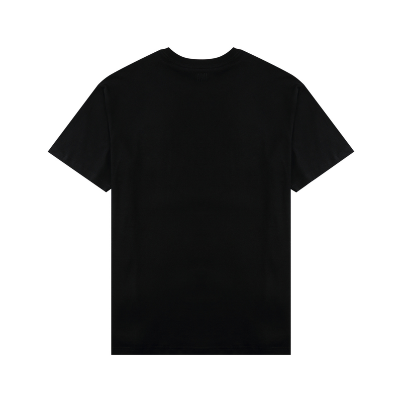 T-shirt Ami Paris Noir Coeur Noir