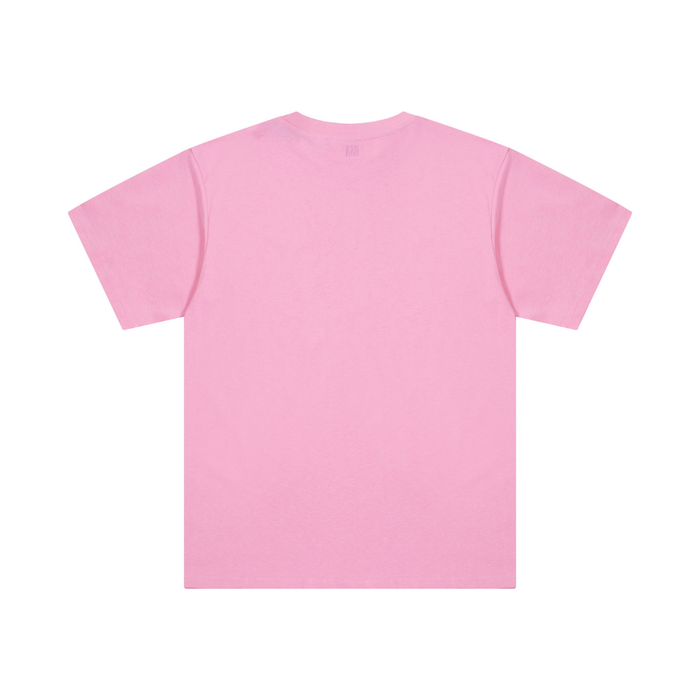 T-shirt Ami Paris Rose Coeur Rose Little