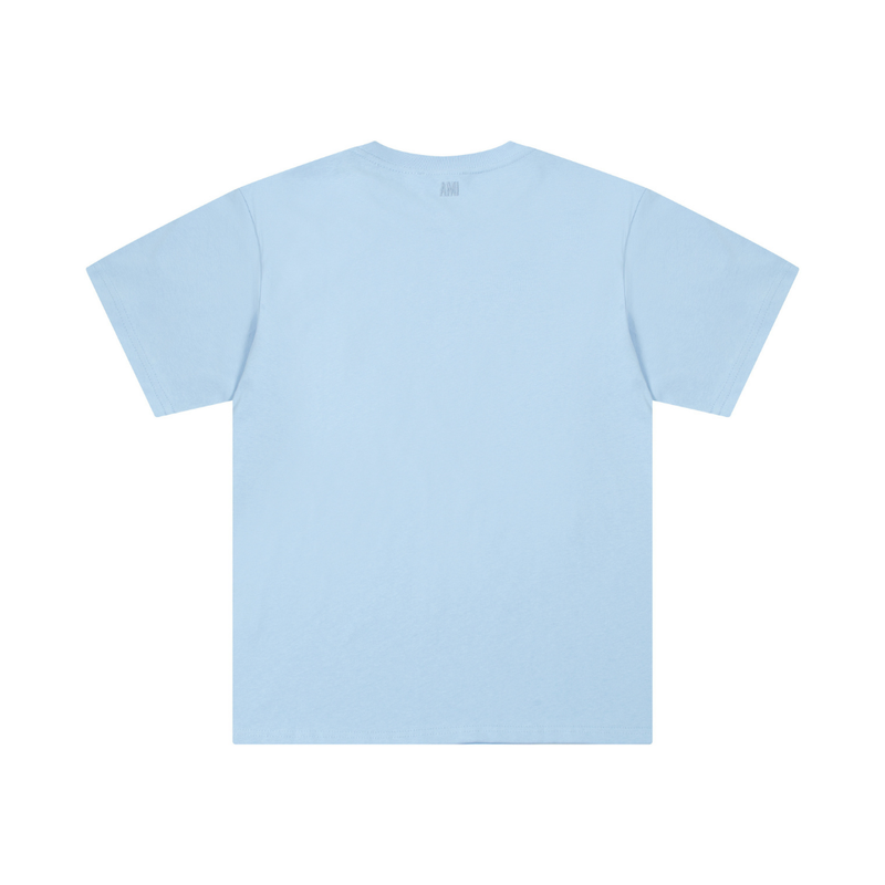 T-shirt Ami Paris Bleu Coeur Bleu Little