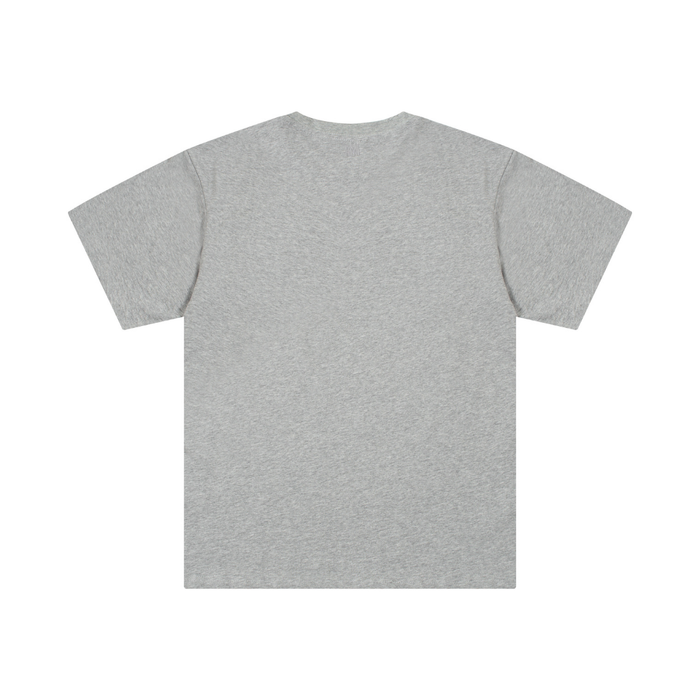T-shirt Ami Paris Gris Cœur Rouge