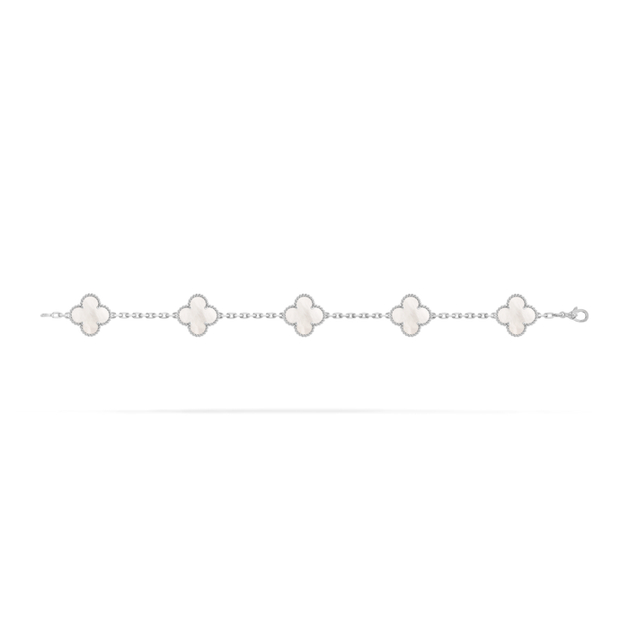 Van Cleef Vintage Alhambra 5 motifs Nacre