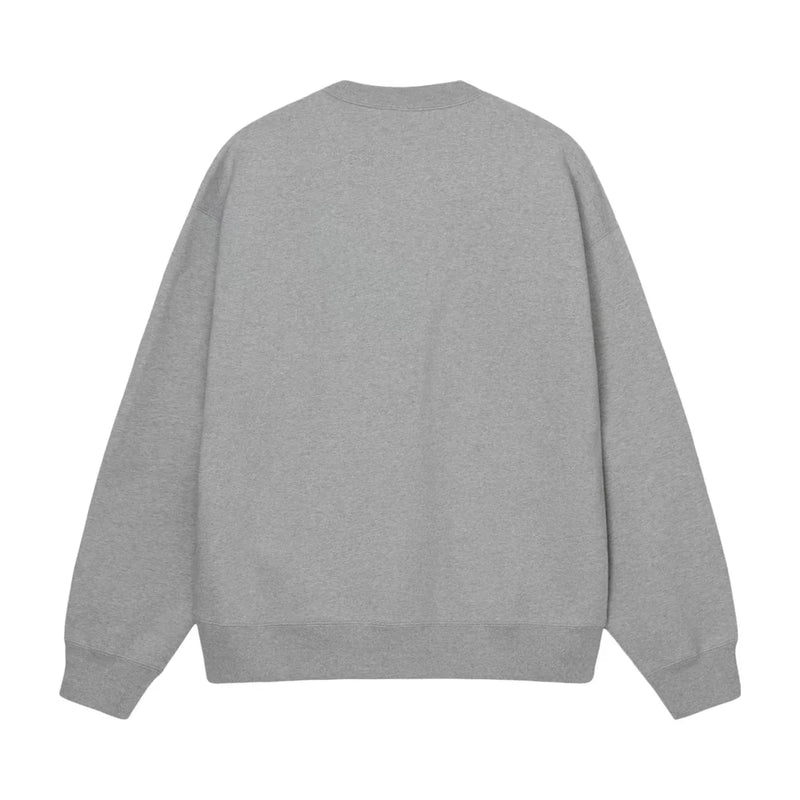 Stussy x Nike Fleece Crew Dark Grey Heather