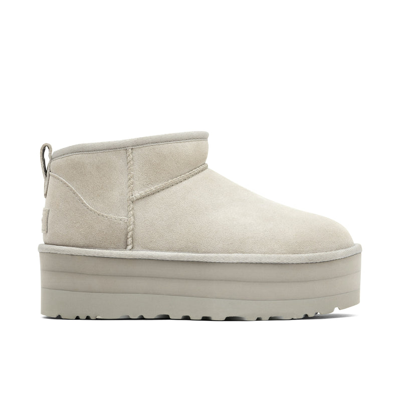 UGG - Classic Ultra Mini Platform Boot Grey Exclusive Femme