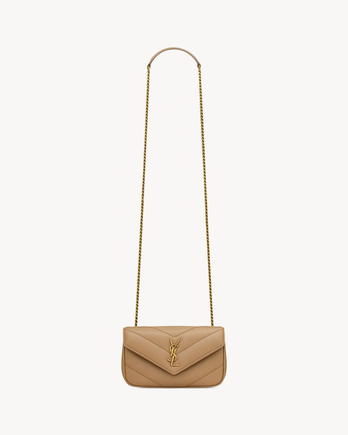 LOULOU MINI EN CUIR D'AGNEAU
