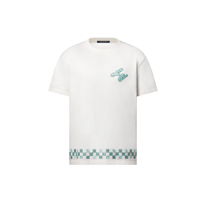 Tee-shirt manches courtes ornementé
