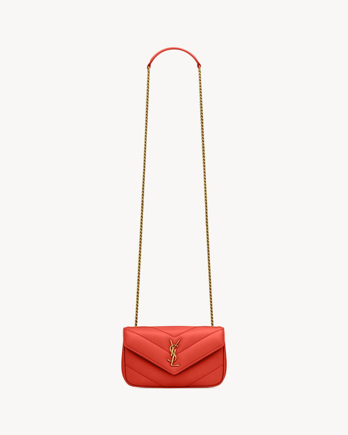 LOULOU MINI EN CUIR D'AGNEAU