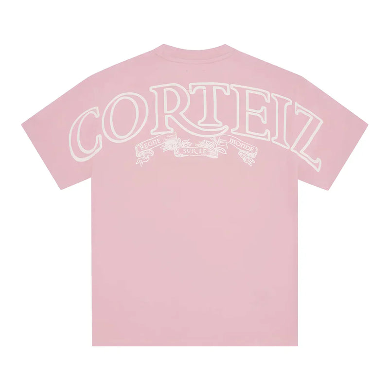 Corteiz Royale Heavyweight Tee Pink