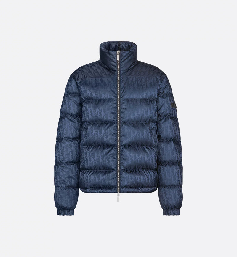 Doudoune Dior Oblique bleu marine