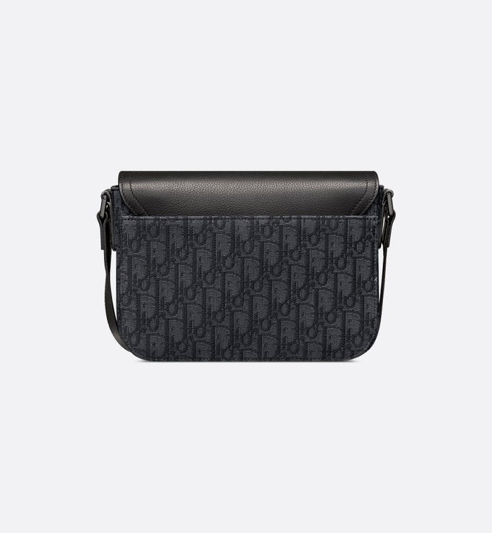 Sac Messenger à rabat Saddle Small Noir
