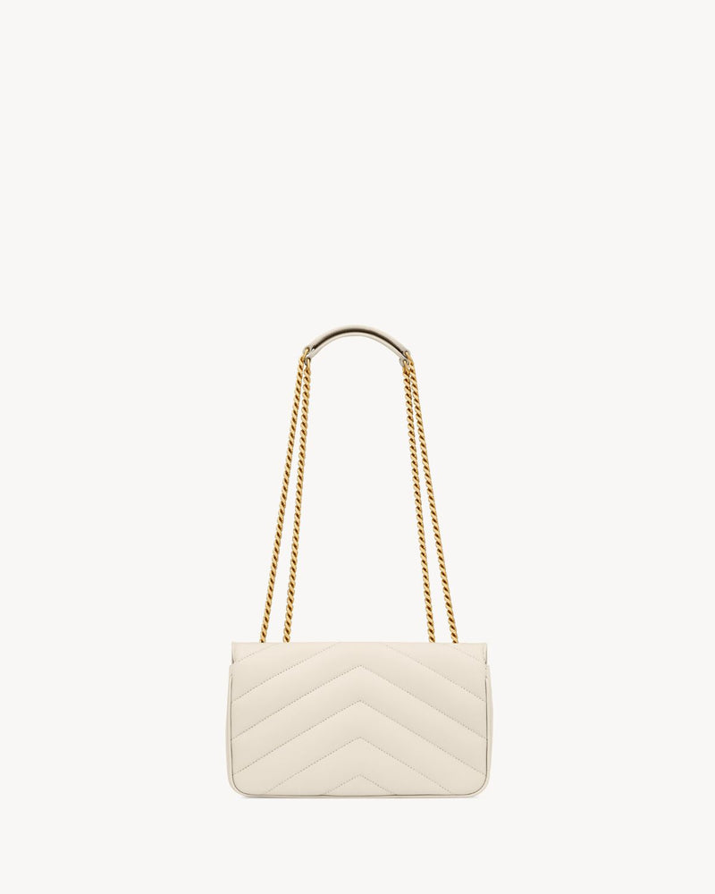 LOULOU SMALL EN CUIR MATELASSÉ